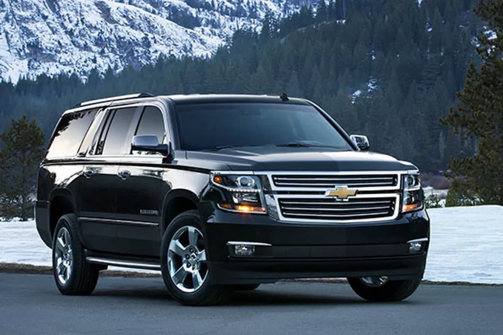 chevrolet suburban limo